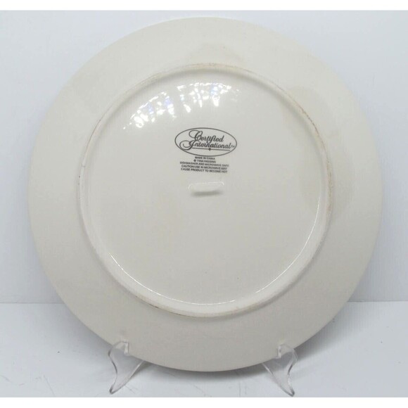 Certified International French Market Lettuce 10 5/8" Dinner Plate - Picture 6 of 9